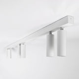 Vigo 6 Opbouwspot Wit – Aluminium Plafondlamp met 6 GU10 Spots, Kantelbaar & Draaibaar