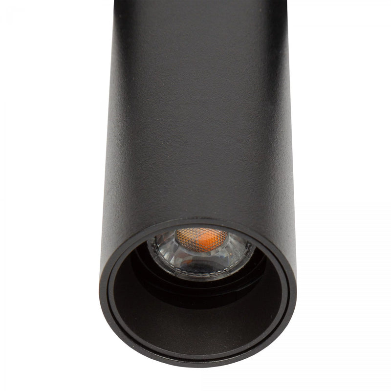 Vigo 6 Opbouwspot Zwart – Aluminium Plafondlamp met 6 GU10 Spots, Kantelbaar & Draaibaar