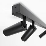 Vigo 6 Opbouwspot Zwart – Aluminium Plafondlamp met 6 GU10 Spots, Kantelbaar & Draaibaar