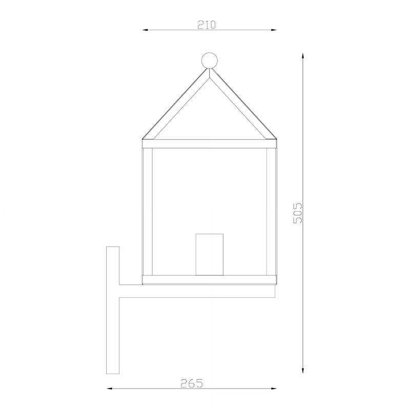 Wandlamp Bloemendaal