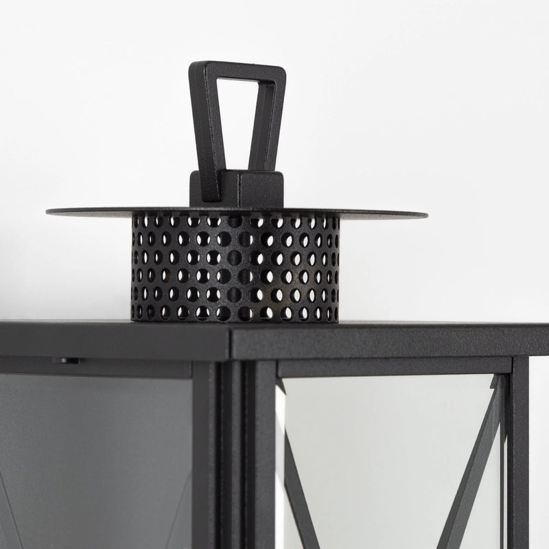 Winchester wandlamp matzwart