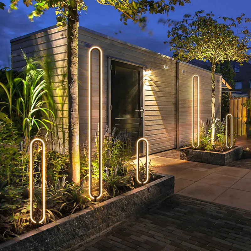 LumiPath Rondo – Waterdichte LED Tuinlamp | Minimalistisch Buitenlicht voor Pad, Villa & Landschap