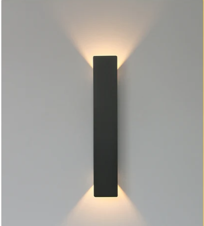 LumaShield Duo – LED Wandlamp Zwart & Wit