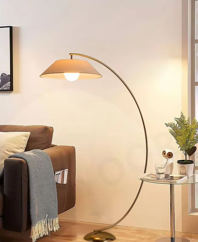 Luxe Design Vloerlamp – Stijlvolle Sfeerverlichting voor Woonkamer & Slaapkamer