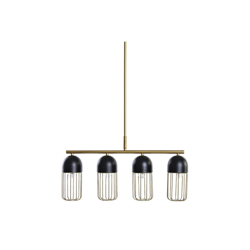 Alexandra Meti - Metalen Plafondlamp 60X11X26 Zwart