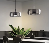 LumiGlow – Elegante Glassteen Hanglamp met LED-verlichting