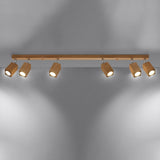 Lightinup SRL - Keke Eiken Plafondlamp 6 spots