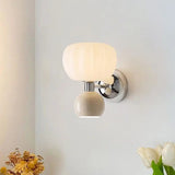 Moderne Led Wandlampen Crème