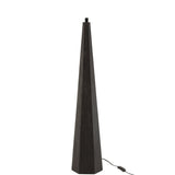 J-Line Lampenvoet Octogonaal - Hout - Zwart - Large