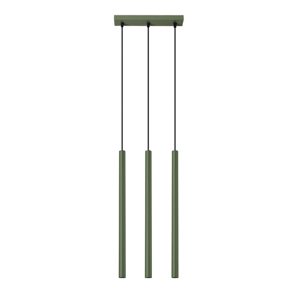 Hanglamp PASTELO 3 olijfgroen