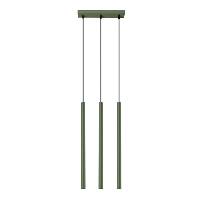 Hanglamp PASTELO 3 olijfgroen