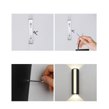 LuxoBeam Up & Down LED Wandlamp – Waterdichte Moderne Verlichting voor Binnen & Buiten (10W | IP66)