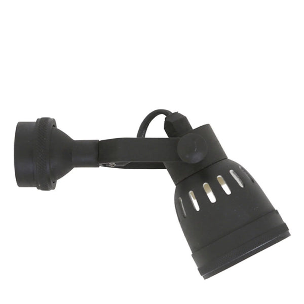 Indigo Mini Opbouwspot Zwart Messing – Draaibaar GU10 Spotlamp