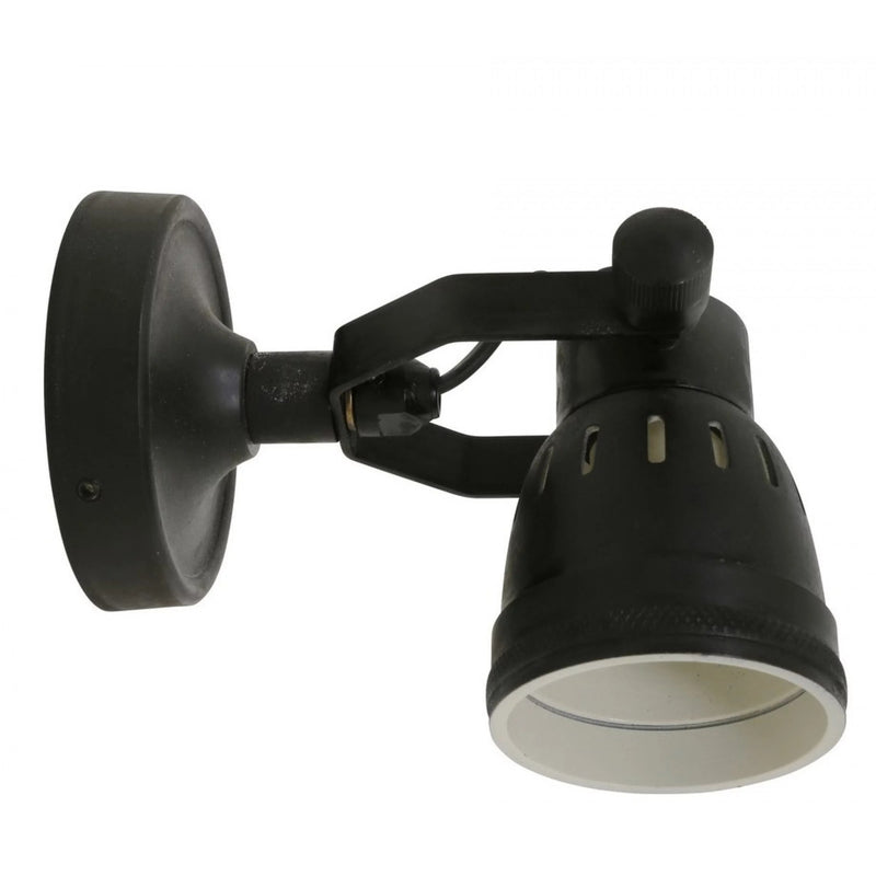 Indigo Spotlamp Antiek Zwart – GU10 Wand-/Plafondspot van Messing