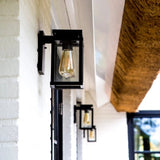 Jersey Muurlamp Met Bewegingssensor Zwart
