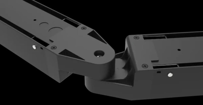 Montagebalk PRIME Linear L Connector Zwart