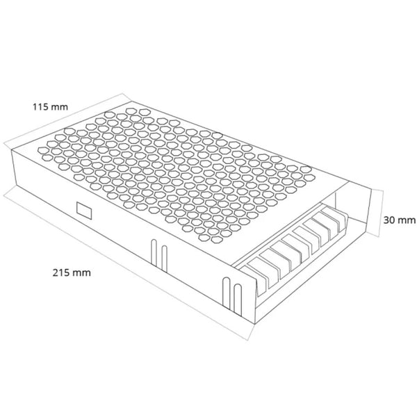 Mean Well professionele voeding 24V 200W LRS-200-24