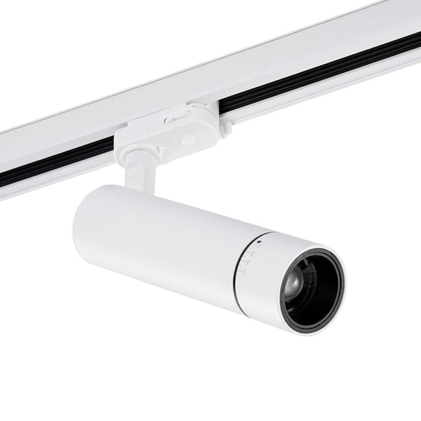 Galileo-T3 LED Railspot Aluminium Instelbare Lichtbundel Wit/Zwart 15W