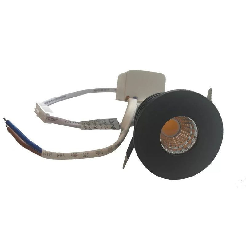 Fill-R Mini LED Inbouwspot Zwart 3000K/4000K Compact Ø45mm