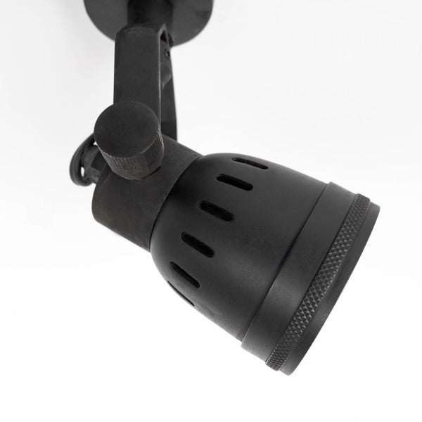 Indigo Dubbele Opbouwspot Zwart Messing – Draaibaar GU10 Spot