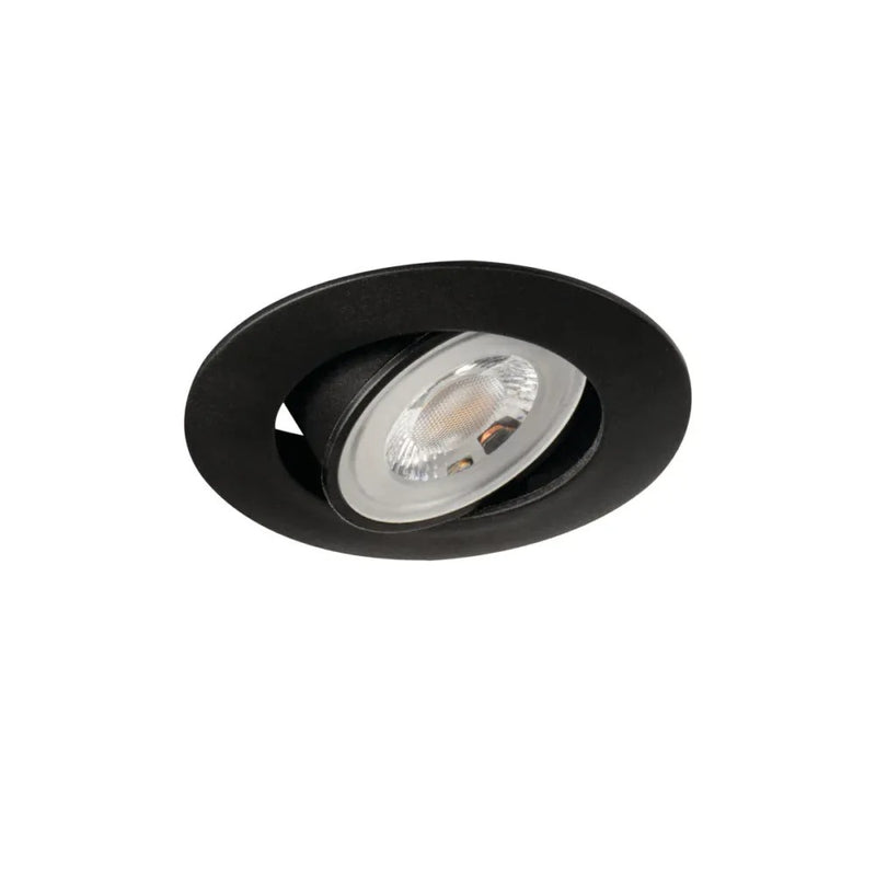 Fizu LED Inbouwspot Wit/Zwart 4,8W 3000K/4000K Verstelbaar