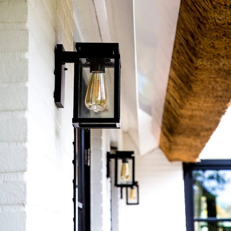 Jersey Muurlamp Met Bewegingssensor Zwart