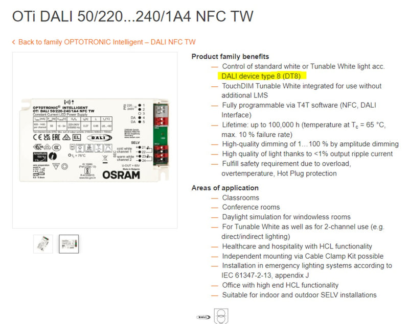 LED Paneel - 40W 4600lm - TW Tunable white - 927-940-965 CCT | 60x60cm - UGR19 - DT8 DALI Dimbaar