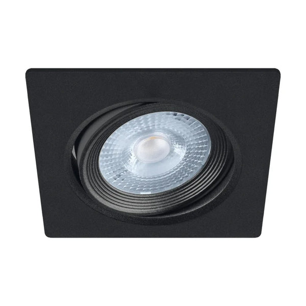 Moni LED D Inbouwspot Wit/Zwart/Zilver 3000K-4000K Verstelbaar