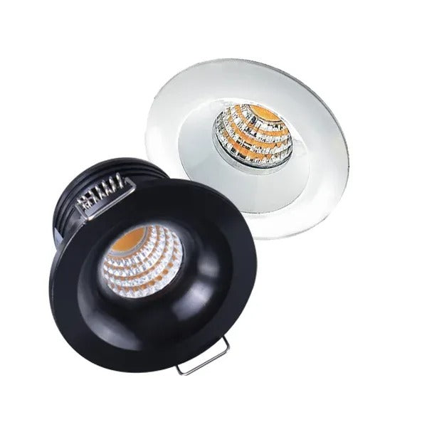 Oka LED Inbouwspot Aluminium Wit/Zwart 3000K-4000K Compact