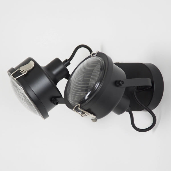 Satellite 2 Spotlamp Zwart – 2x GU10 Draaibare Wand-/Plafondspot