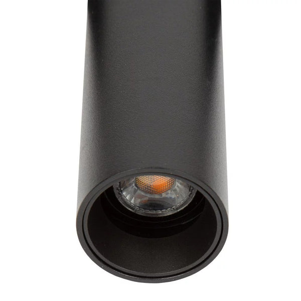 Vigo 2 Opbouwspot Zwart – 2x GU10 | Moderne Plafondlamp Aluminium