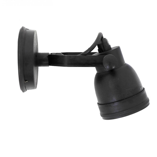 Indigo Buitenlamp Zwart – Opbouwspot van Messing IP54 | GU10