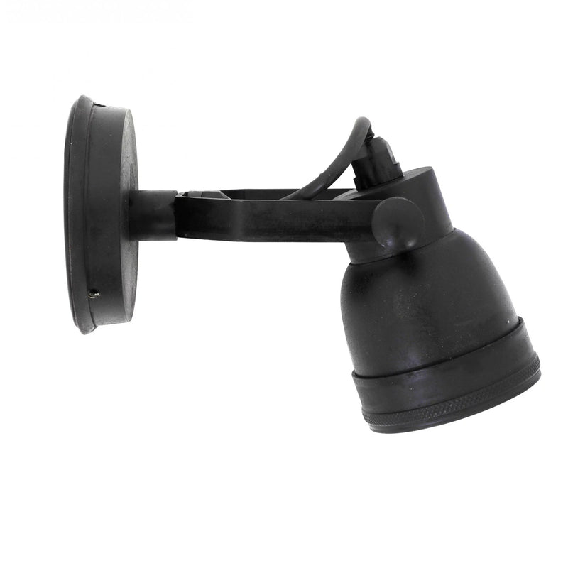 Indigo Buitenlamp Zwart – Opbouwspot van Messing IP54 | GU10