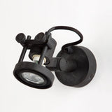 Prescott Opbouwspot Zwart Messing – Kantelbare GU10 Wand- & Plafondlamp