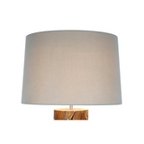 Salesfever - Vloerlamp Drijfhout Naturel/Wit