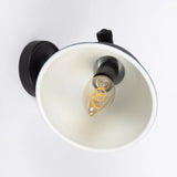 Maxim Cover Spot Zwart Messing – Draaibare Wandlamp E14 Fitting