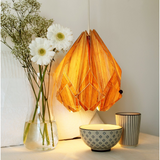 Tedzukuri Atelier - Origami Hanglamp In Ecowood En Papier - Maat M