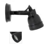 Indigo Buitenlamp Zwart – Opbouwspot van Messing IP54 | GU10