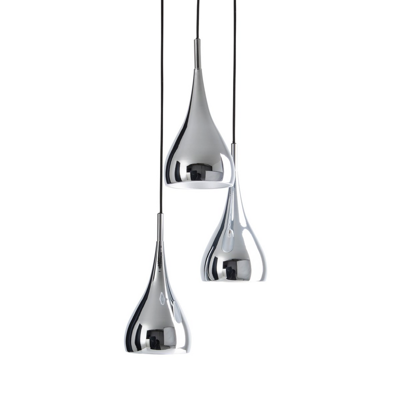 Näve Leuchten - 3 Hanglampen "Stijl"