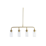 Alexandra Meti - Metalen Glazen Plafondlamp 84X17X24 Goud