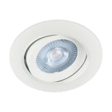 Moni LED C Inbouwspot Wit/Zwart/Zilver 3000K-4000K Verstelbaar
