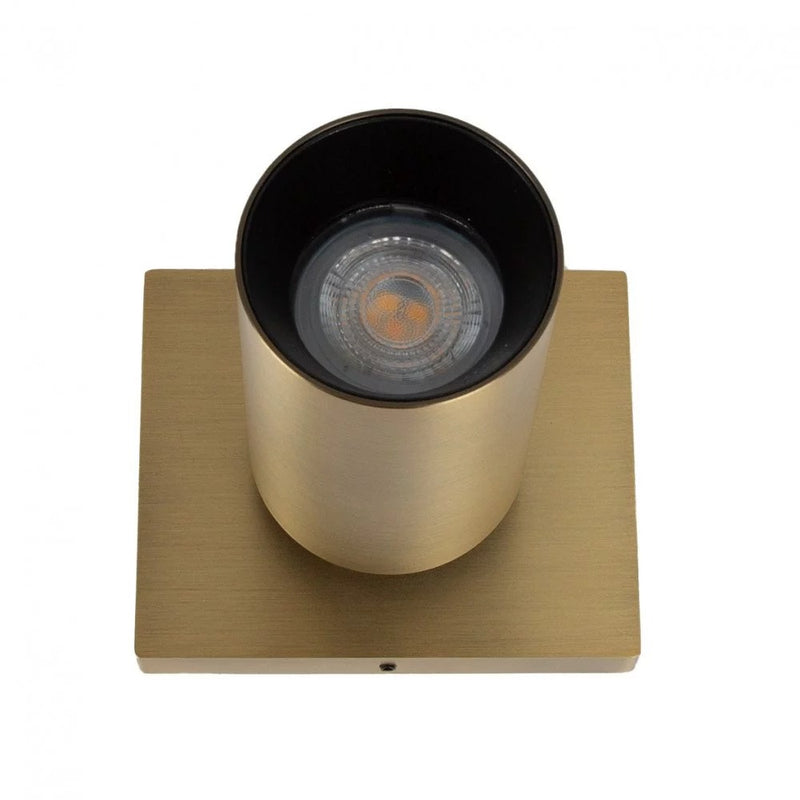 Lynn 1 Opbouwspot – Oud Brons Plafond- en Wandspot, Verstelbaar