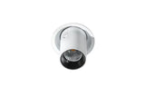 Luna-L LED Dimbare Downlight Aluminium Wit/Zwart 15W 3000K