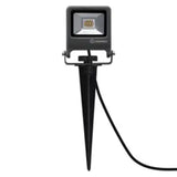 LED Breedstraler Endura Spike Zwart 10W 800lm - IP65 - 830 Warm Wit