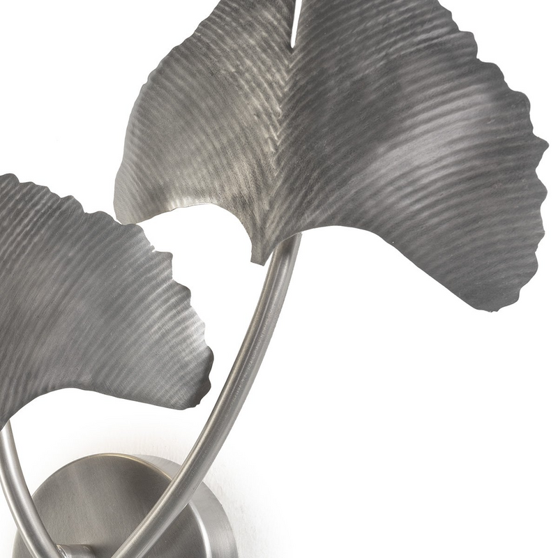 Alexandra Thai - Wandlamp 43X9X40 Nikkel Metaal