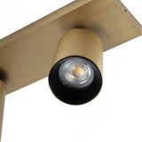 Lynn 3 Opbouwspot Oud Brons – 3-lichts Draaibare Wand- en Plafondspot