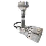 Indigo Mini Opbouwspot Zilver Messing – Draaibaar GU10 Spotlamp