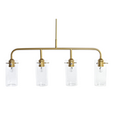 Alexandra Meti - Metalen Glazen Plafondlamp 84X17X24 Goud
