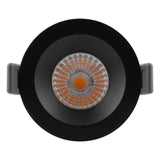 LED inbouwspot - 8W 930 PS Dimbaar - IP65 - Zwart | Waterdicht en Fire Rated Aluminium verlichting dimbaar