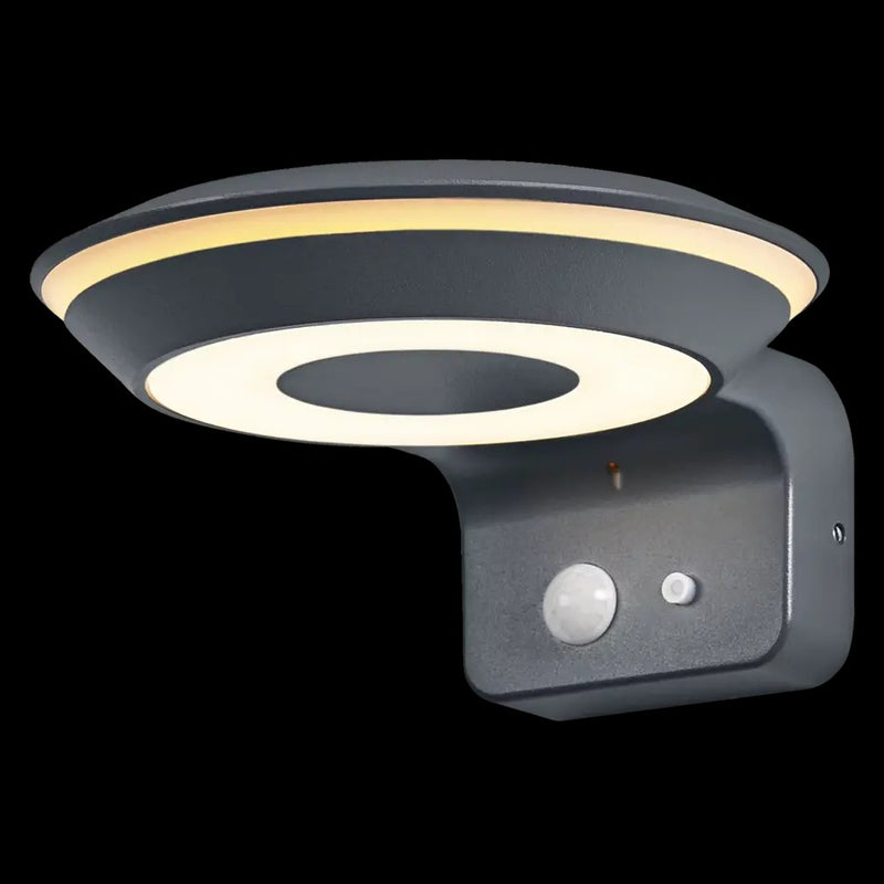 LED Wandlamp - Endura Style Solar Glow - 3.6W 180lm - 3000K Warm Wit | Bewegings- en Lichtsensor